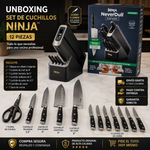 Set de Cuchillos Ninja® NeverDull™