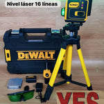 Laser Profesional DeWALT Original | Nivel láser de 16 líneas